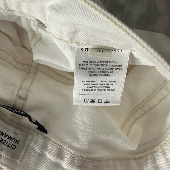 CITIZENS OF HUMANITY Annina High Rise Wide Leg Organic Jeans - Picture 5 of 8